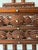 Brown Antique Tramp Art Magazine Rack, Wood, Folk Art Style For Sale - Image 8 of 9