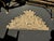 Carved pediment from a castle in Normandy. 48”l x 23”h 45-255 2850