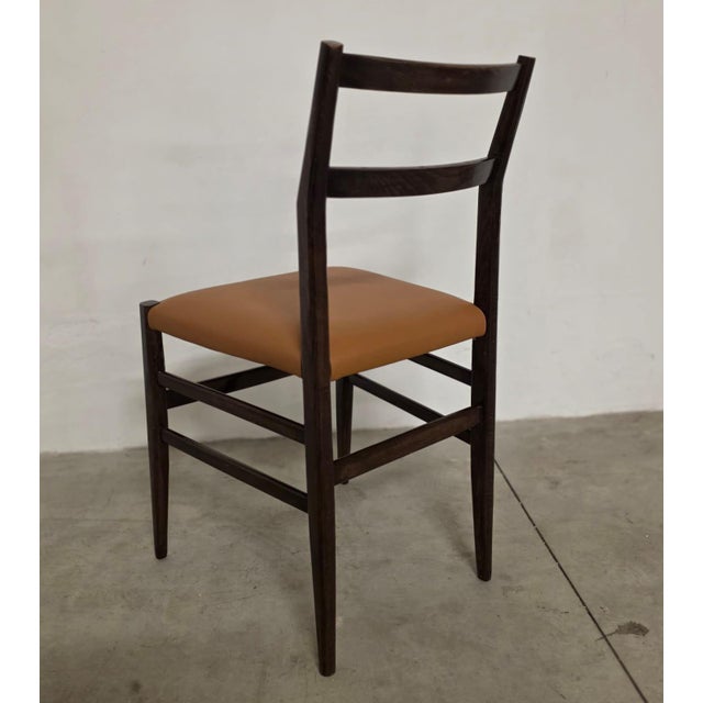 Vintage Lightweight Chairs by Gio Ponti for Cassina, 1950s, Set of 6 For Sale - Image 15 of 16