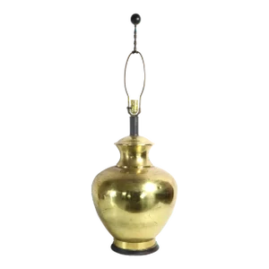 Large Brass Chinese Style Table Lamp