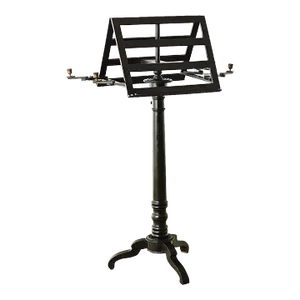 French 19th Century Ebonized Duet Stand