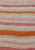 Textile Multicolored Vintage Kilim Runner Turkish in Multi Color in Stripe Design For Sale - Image 7 of 10