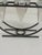 Vintage 1980s Brutalist Iron & Crystal Triple Votive Candle Holder Candelabra For Sale - Image 10 of 12