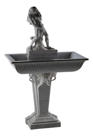 Marble Wall Fountain with Satyr, 19th Century