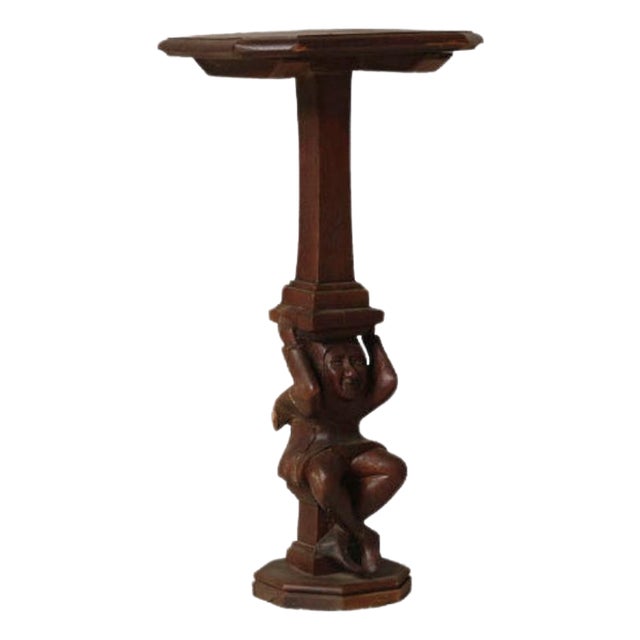 19th Century French Oak Table (Small) For Sale