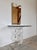 Lucite Helix Console Table With Custom Glass Top, Post Modern 1980s Handmade For Sale - Image 15 of 17