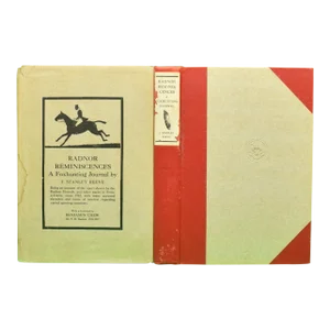 "Radnor Reminiscences: A Foxhunting Journal" 1921 Reeve, J. Stanley