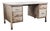 Industrial Steel Double Drawer Desk, 1950s For Sale