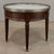 Antique French Louis XVI Mahogany Marble Top Bouillotte Table For Sale In Dallas - Image 6 of 18