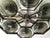 Italian 21st Century Hive Bronze Smoky Murano Flush Mount by Fabio LTD For Sale - Image 3 of 6