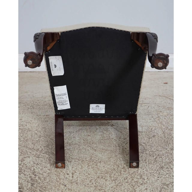 Set of 8 Kindel Mahogany Ball & Claw Dining Room Chairs For Sale - Image 10 of 12