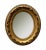 Gold Giltwood Mirror Oval For Sale - Image 8 of 10