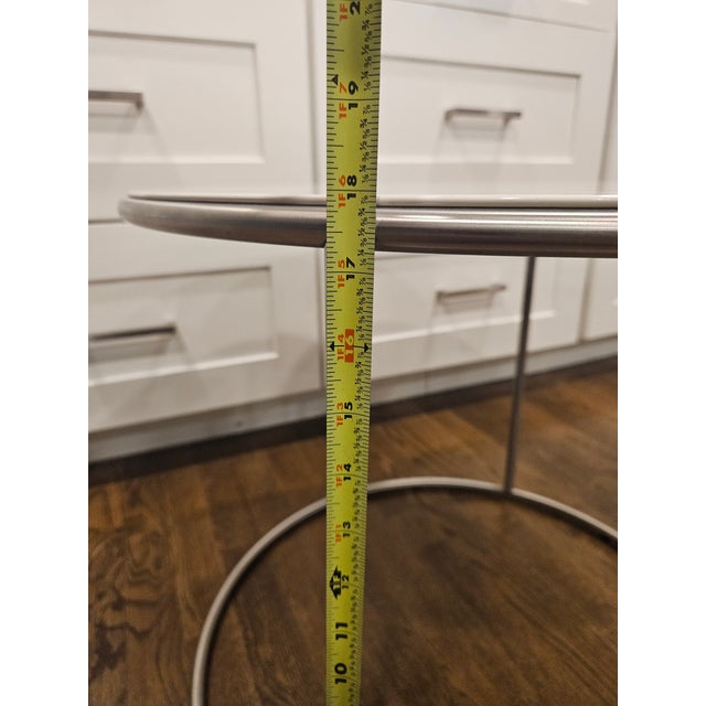 White Cappellini Cannot Side Table For Sale - Image 8 of 11