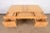 Milo Baughman Style Burl Wood and Macassar Ebony Executive Desk by Henredon For Sale In South Bend - Image 6 of 13