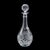 Glass Vintage Port Decanter, Stem Glass Duo, Irish, Crystal, Sherry Bottle, Liqueur For Sale - Image 7 of 12