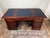 Vintage Mahogany Executive Desk by Kimball Purportedly Formerly Belonging to the Ceo of MassMutual For Sale In Boston - Image 6 of 11