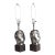 Mid 20th Century Brancusi Style Sculptural Lamps - a Pair For Sale