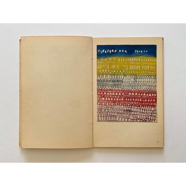 Paul Klee Vintage 1953 First Edition Lithograph Print Mid Century Modernist Italian Art Book For Sale - Image 11 of 18