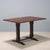 Vintage Table in Wood Veneer and Metal, Italy, 1960s For Sale - Image 9 of 9
