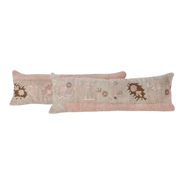 Anatolian Carpet Rug Pillow Cover - A Pair For Sale