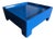 Blue Fiberglass Coffee Table, 1960s For Sale