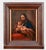 Baroque Late 17th Century Dutch School Oil on Canvas Painting of Saint Joseph Holding the Infant Christ Child. For Sale - Image 3 of 3