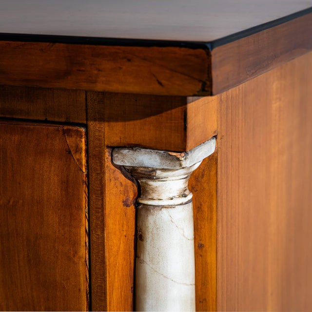 Small Chest of Drawers With Marble Columns, Southern Germany, Circa 1810–1820 For Sale In New York - Image 6 of 6