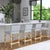 Combining clean lines with tropical materials, this Butler Specialty Company stylish low back counter stool infuses modern...
