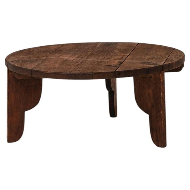 Wood 19th Century Italian Shepherds Low Table For Sale - Image 7 of 7