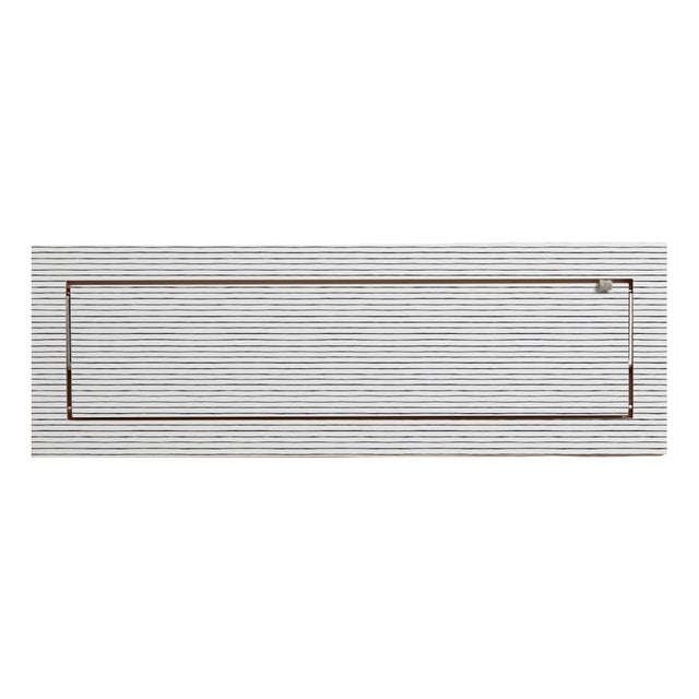 80×27-1 Fläpps Shelf with Watercolor Stripes by Kind of Style for Ambivalenz For Sale