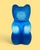 Blue Large Pop Art Blue Gummy Bear Lamp from Messow, Germany, 1970s For Sale - Image 8 of 11