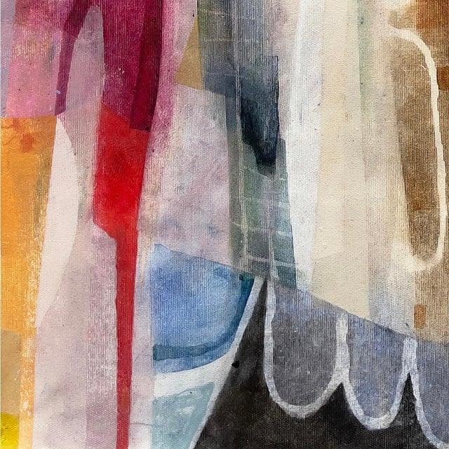 The Big Apple III - Original New York-Inspired Architecture Acrylic Painting on Canvas For Sale - Image 4 of 6
