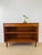 Brown Vintage 1960s Danish Modern Teak Mini Credenza Cabinet With Bookshelf For Sale - Image 8 of 16