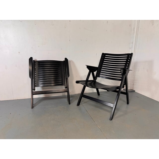 Vintage Rex Easy Chairs in Plywood by Niko Kralj for Stol Kamnik, 1960s, Set of 2 For Sale - Image 9 of 10