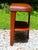 Vintage Art Deco Waterfall End Table Demilune Tripod Stand For Sale - Image 11 of 16
