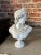 Classical Plaster Bust of Apollo Belvedere | Italian Mythological Sculpture For Sale - Image 4 of 6