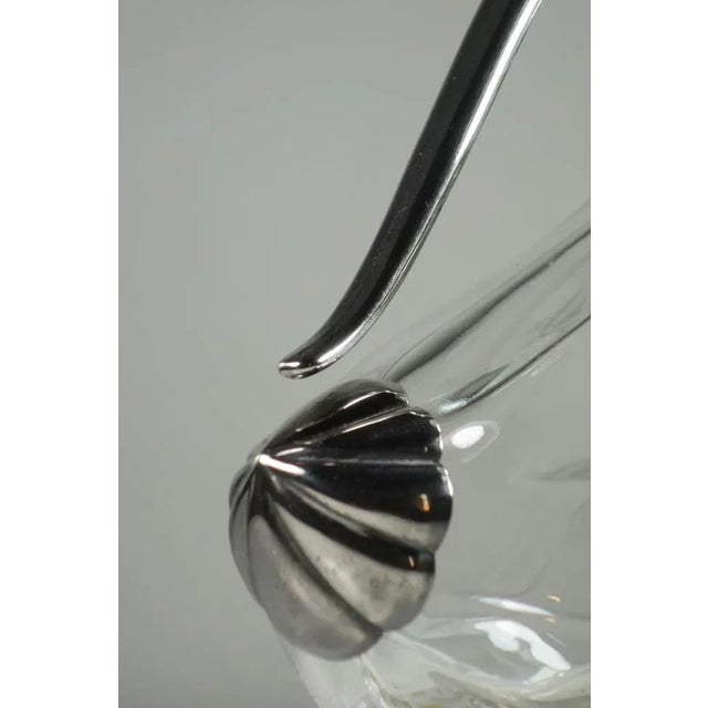 Sheffield and Crystal Liquor Bottle, 1930s For Sale - Image 9 of 10