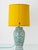Metal Spanish Andalusian Ceramic Table Lamp by Al Yarrar For Sale - Image 7 of 18