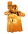 Orange Resin Hammer Kong from Richard Orlinski For Sale - Image 6 of 10
