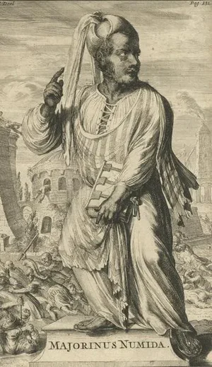 Gottfried Arnold, Bishop Majorinus Numida of Carthage in Dispute, 1701, Paper