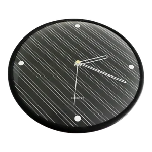 Postmodern Diagonal Pin Stripe Wall Clock by Baker Hart & Stuart