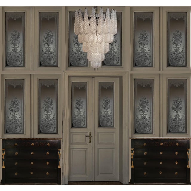 Murano Petal Chandeliers, 1970s, Set of 2 For Sale - Image 15 of 18