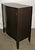 1970s French Art Deco Style Modern Two-Door Bar Cabinet With Diamond Inlay Pattern For Sale - Image 9 of 14