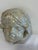 Mid-Century Modern Vintage Chalkware Sleeping Child Wall Plaque With Glitter Accents For Sale - Image 3 of 8
