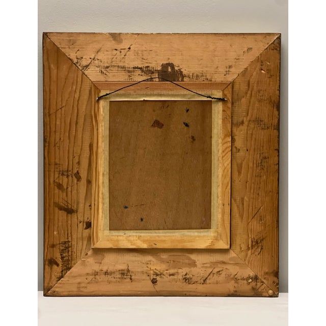 Brown 19th Century Isaac L. Williams Signed Portrait of Man With a Beard, Framed For Sale - Image 8 of 8