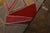 Gray Rug & Kilim’s Mid-Century Modern Geometric Gray Red Wool Custom Runner For Sale - Image 8 of 9