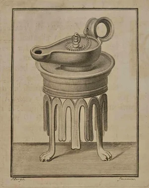 Giovanni Morghen, Still Life, Etching, 18th Century