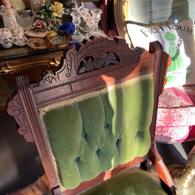 1940s East Lake Side Chair For Sale - Image 4 of 8