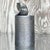 Vintage Brutalist Sculptural Black Studio Pottery Vase For Sale - Image 13 of 13