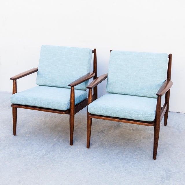 Restored 1960s Mid Century Modern Lounge Chairs by Baumritter For Sale - Image 14 of 14